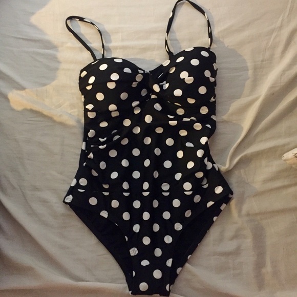Polka Dot Swimsuit