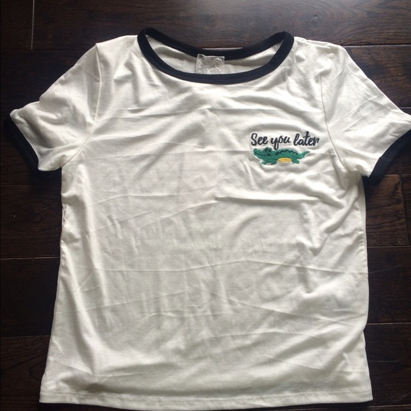 LAST ONE❗️❗️See you later alligator crop top - Picture 2 of 2