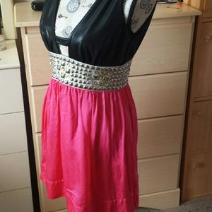 bebe Dresses - Pink Bebe Party Dress bebe Dresses - Pink Bebe Party Dress