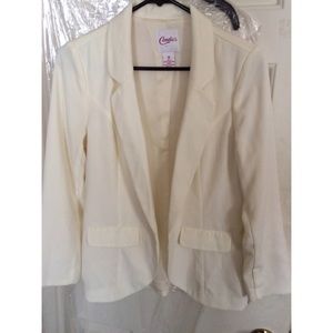 Candies White Blazer