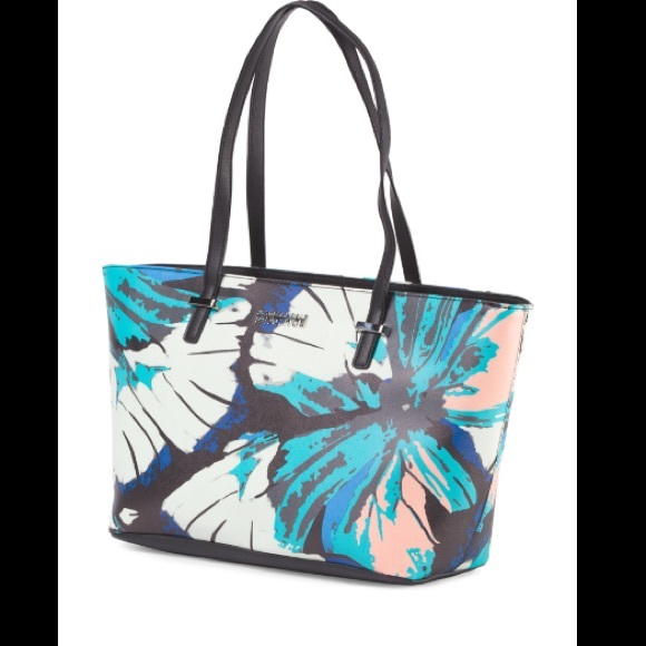 Kenneth Cole Reaction Butterfly Print Handbag
