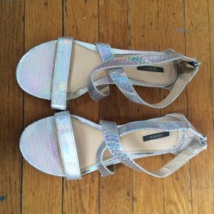 Forever21 Metallic Sandals
