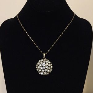 NWOT Vintage Inspired Pendant Necklace Lia Sophia