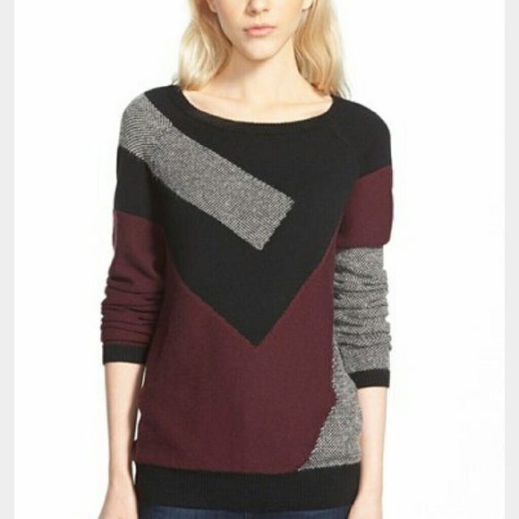 Trouve Pattern Mix Sweater NWOT