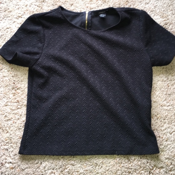 Forever 21 Black Crop Top