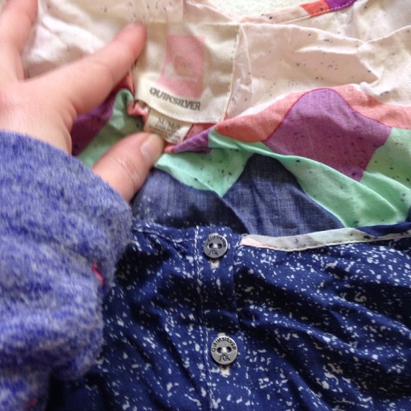 💛 Quiksilver Loose Summer Tank sz M - Picture 3 of 4