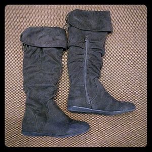 Gray aldo boots