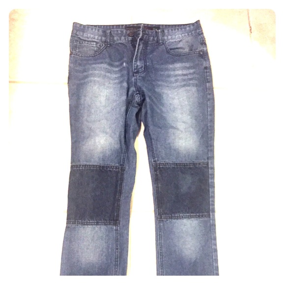 Men's panel jeans