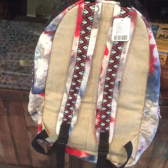 Urban Outfitters Spurling Lakes Canvas Backpack - Picture 3 of 4