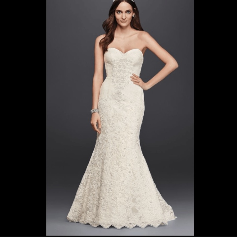 Oleg Cassini wedding gown