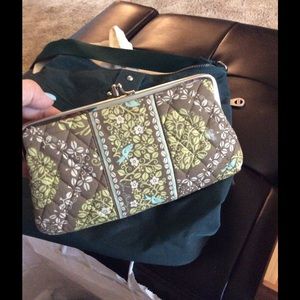 Vera Bradley kiss lock wallet