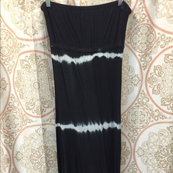 Tie dye maxi dress