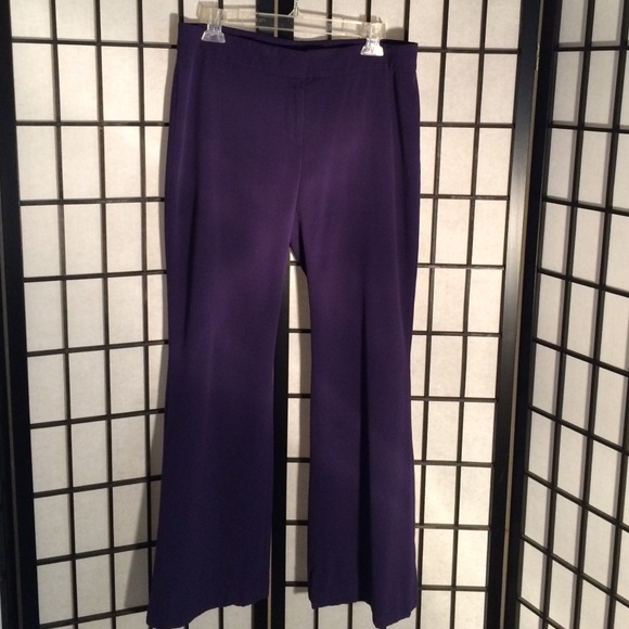 Donated Purple Nine West dress pants - Picture 2 of 3