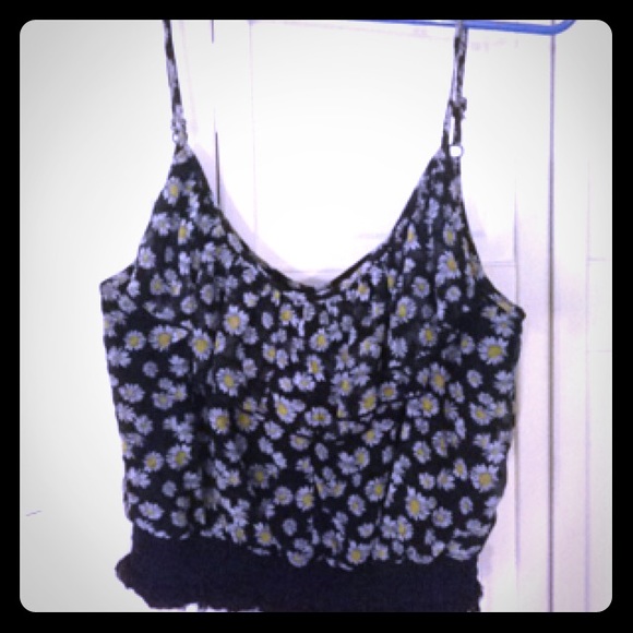 Daisy crop top