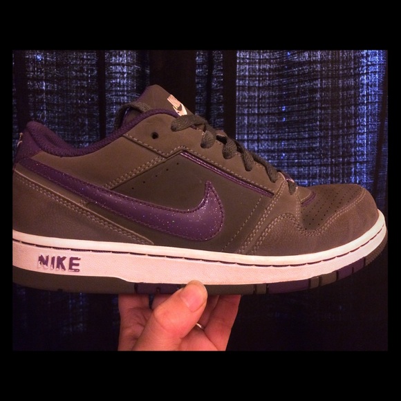 Nike Dunk Low Purple with Glitter!
