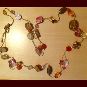 Lia Sophia Precious Stone Necklace