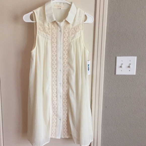 Sheer lace dress