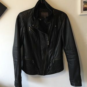 Leather jacket