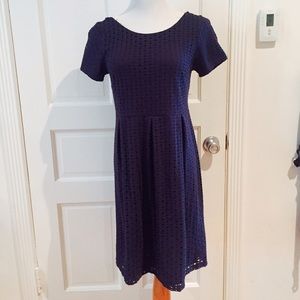 Eyelet Maternity Dress