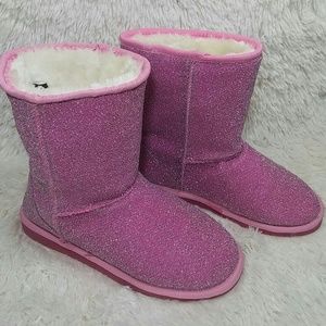 DAWGS Pink sparkle boots NEW!