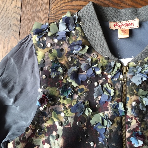 Anthropologie embellished bomber - Picture 2 of 4