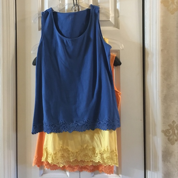 Summer cotton tank bundle of 3