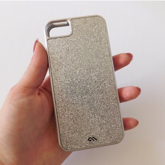 Case mate silver iPhone 5s/ se phone case