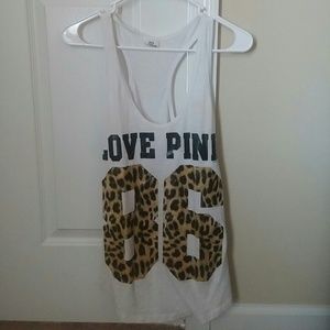 PINK tank top gently used.