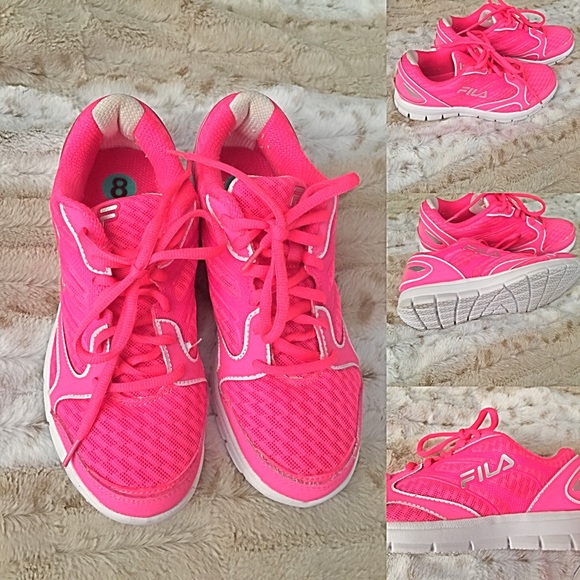 Hot Pink so Cute Size 8 Fila Brand
