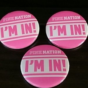 Vs pink,  Pink nation pin lot