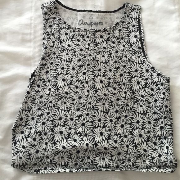 Daisy crop top
