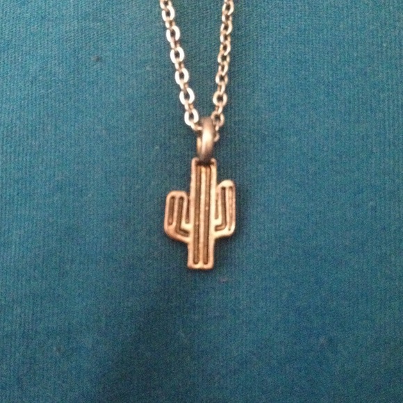 Jewelry BOGO SALE! Cactus charm necklace!