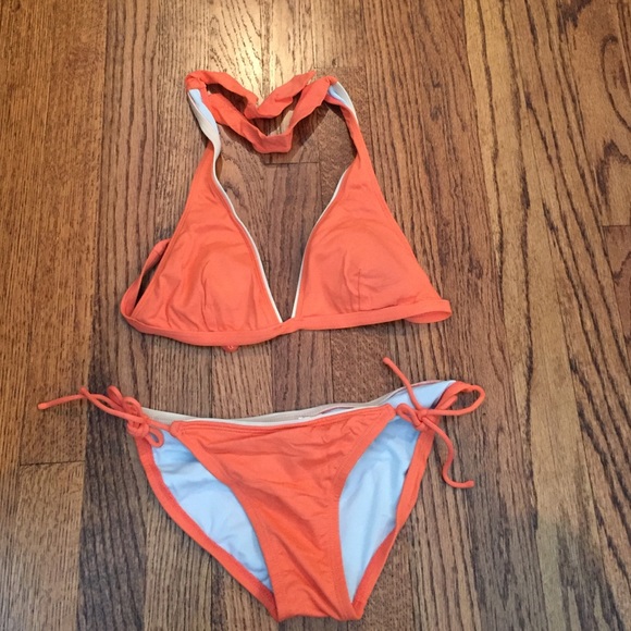 Orange bikini