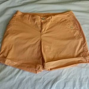 Lane Bryant size 14 Peach Shorts