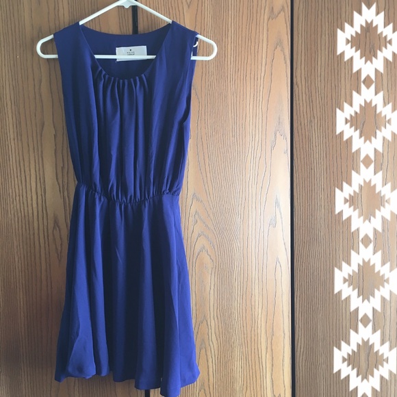 Small Royal Blue Sleeveless Dress