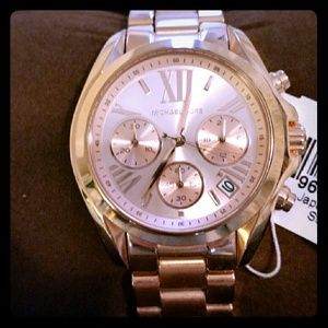 Michael Kors MK5799 BRADSHAW Rose Gold-Tone Watch