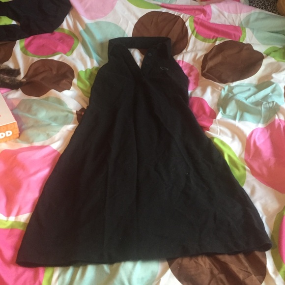 Black Halter Dress