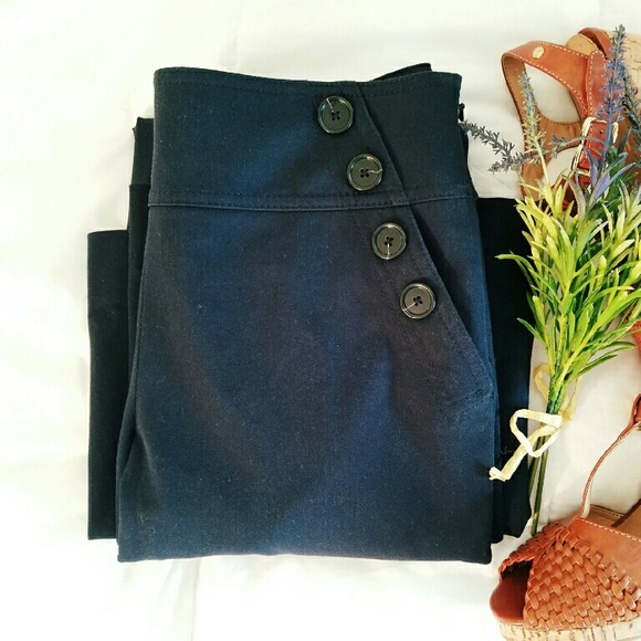 LOFT Wide-leg Slacks