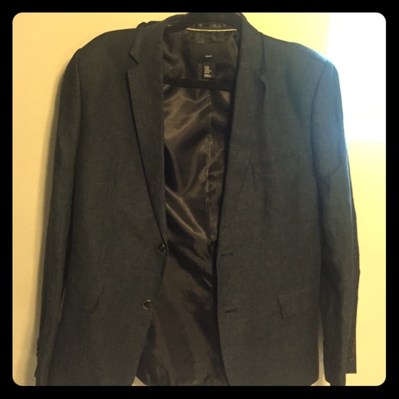 Mens Navy Linen Suit!!!!!!!!! GREAT FOR SUMMER