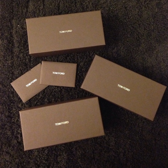 New Tom Ford Boxes