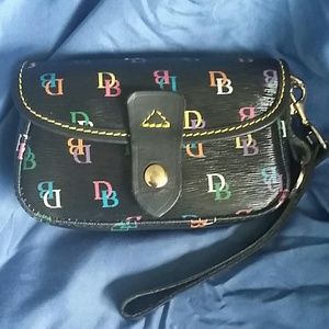 *Authentic* Dooney & Bourke Black-Multi Wrislet