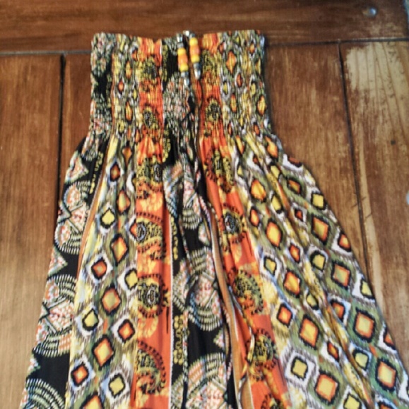 Summer strapless dress ***HOLD***