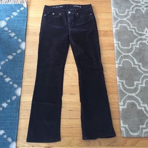 Chocolate brown corduroy pants