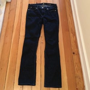 Modern straight 7 for all mankind jeans