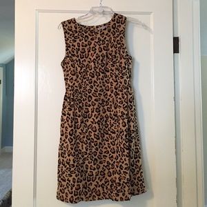 Gap Cheetah print dress Sz0