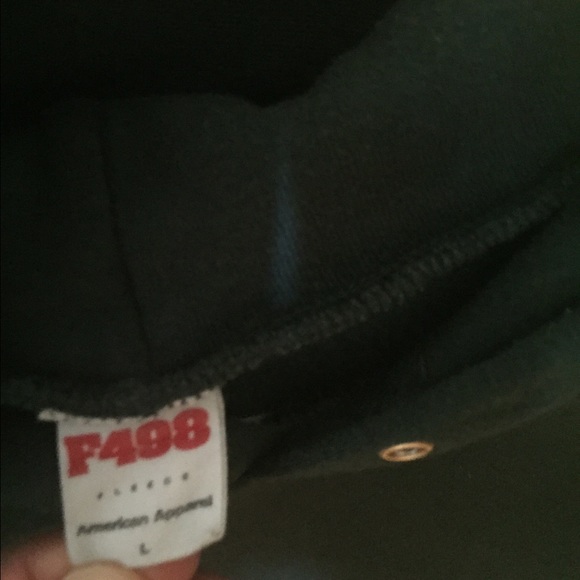 American apparel dark green hoodie - Picture 4 of 4