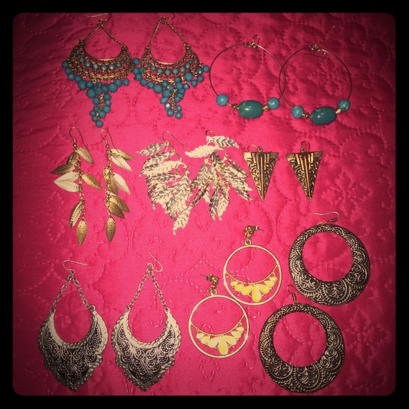 Earrings on earrings on earrings!