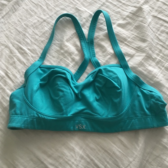 VSX Sport 34b teal sports bra