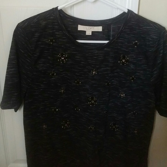 Shirt sleeve top from Loft