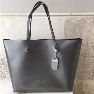 Ralph Lauren Pewter Fulham Tote